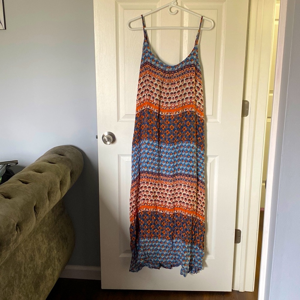 Long Multi colored XL Whispers Dress